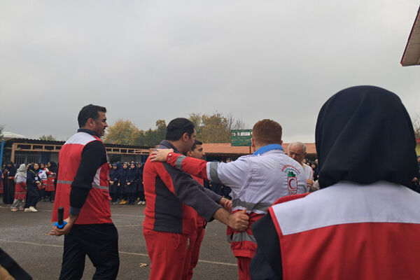 بیست و ششمین مانور زلزله و ایمنی در مدارس گیلان