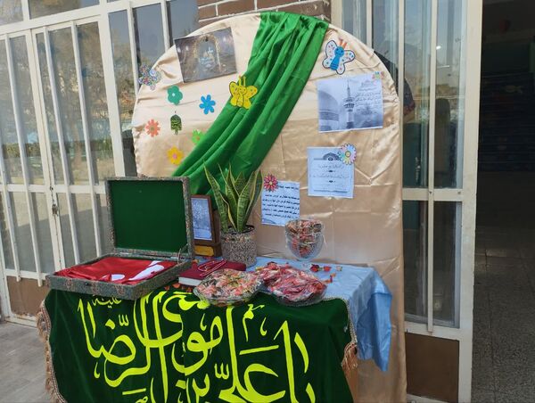حضور خادمان حرم حرم امام رضا (ع) در دبستان حضرت قاسم‌ابن‌الحسن یزد 