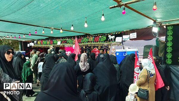 گذری بر موکب هیئت سجادی شهرستان نیشابور در پیاده روی جاماندگان اربعین حسینی نیشابور‌ 