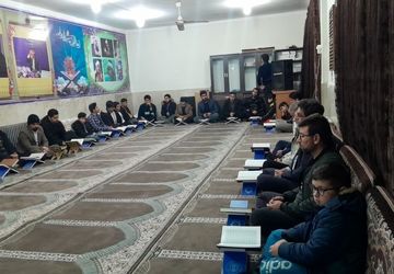 جلسه هفتگی آموزش تلاوت قرآن در دارالقرآن‌های نور و امام خمینی(ره) 