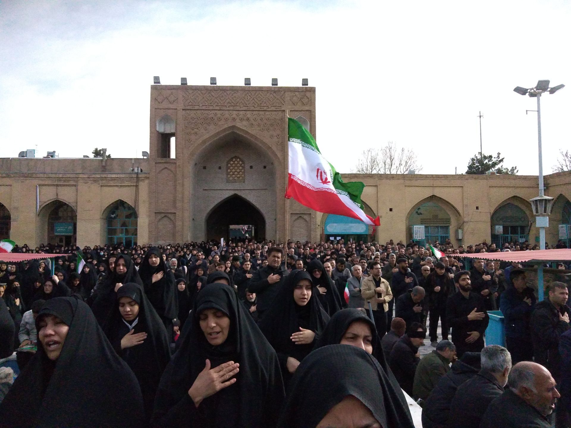 عزاداری شهادت مظلومانه امام خامنه ای 