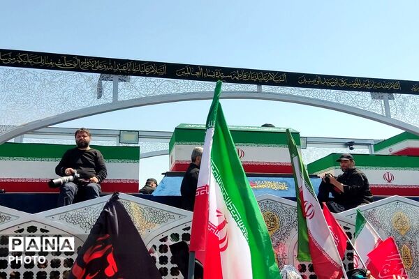 تهران از لنز دوربین خبرنگاران پانا شهرستان قدس در سوگ رهبر شهید انقلاب