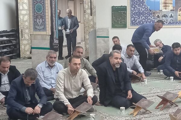 مراسم بزرگداشت شهدای خدمت در ناحیه 2 شهرری 
