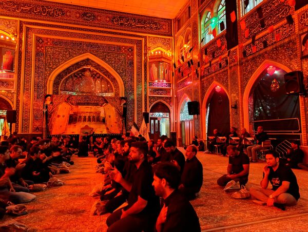 عزاداری شب یازدهم ماه محرم در تکیه ابوالفضلی 