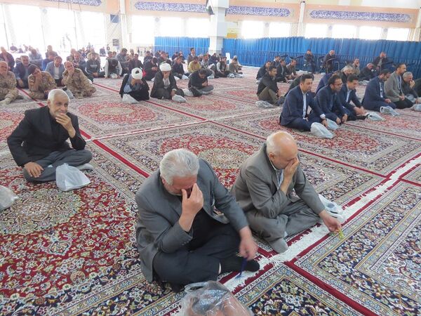 آیین یادبود شهیدان خدمت در مصلای امام خمینی(ره)  شهرستان بجنورد