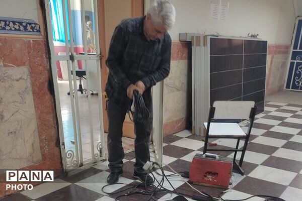 مدرسه شهید عیسی وند، آماده برای سال تحصیلی جدید با پروژه مهر
