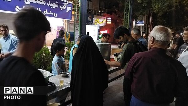 موکب مردمی شهید مصطفی صدر زاده در صد و پنجمبن شب 