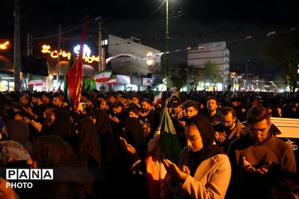 سی و هفتمین موج تجمع مردم فردیس 
