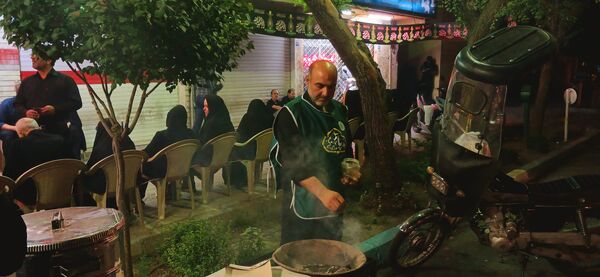 شب هفتم محرم در کنار شهدای اصفهان