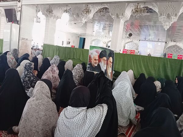 نماز عبادی سیاسی جمعه در شهرستان کاشمر 