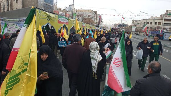 تجدید پیمان مردم پایتخت در روز ۲۲ بهمن