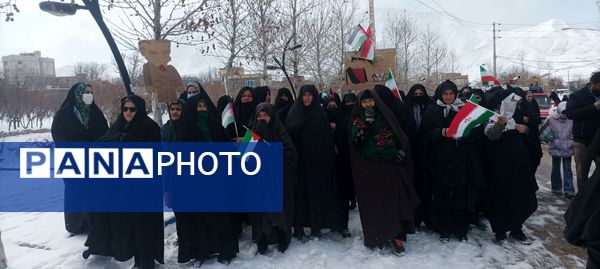 راهپیمایی ۲۲بهمن در شهر بار 