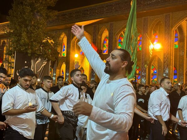 مراسم عزاداری شب تاسوعای حسینی در آمل
