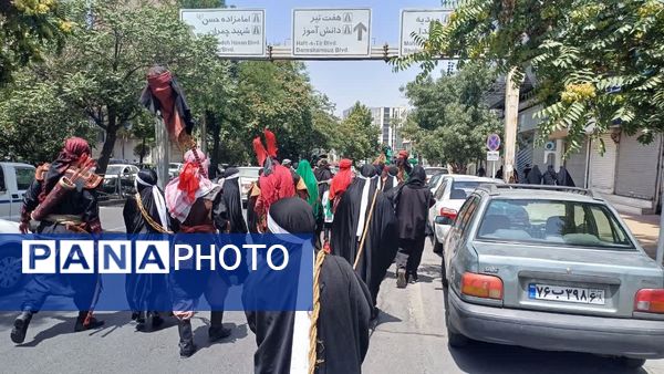 برگزاری تجمع یوم العباس در امامزاده حسن کرج