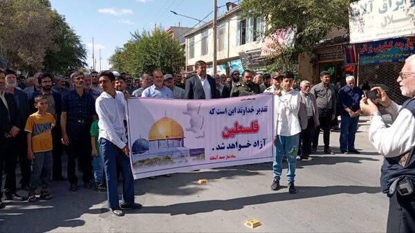 راهپیمایی مردم خراسان شمالی علیه جنایات رژیم صهیونسیتی 