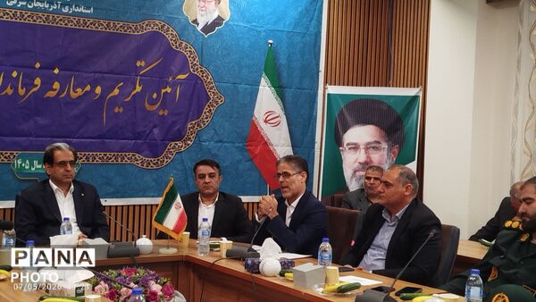آیین تکریم و معارفه فرماندار جدید هوراند 
