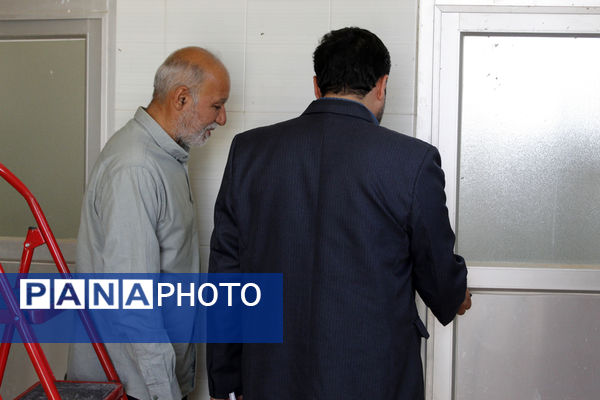 مانور بازگشایی مدارس در شهرستان گرمه 