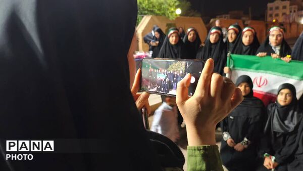 موکب شهیده فاطمه موحدان در یزد