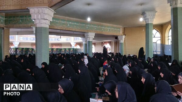 مراسم سوگواری شهادت رهبر انقلاب در مسجد امام علی(ع)