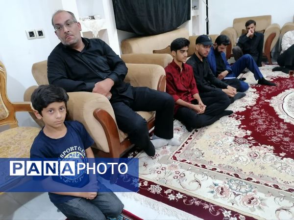 عزاداری نوجوانان کاشمری به یاد حضرت رقیه (س)