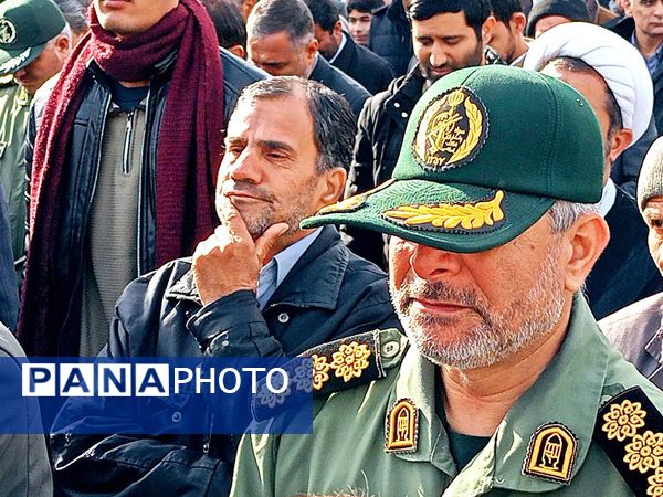 تشییع با شکوه شهید جوادحسن زاده شهید مرزبانی فراجا