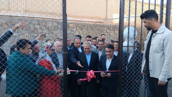 آیین افتتاحیه هنرستان ۱۸ کلاسه حاج حسن شهبازی اهر