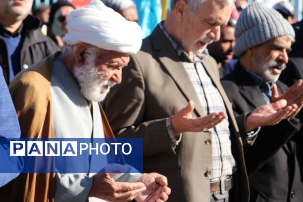 اجتماع بزرگ سوگواران فاطمی در کاشمر 