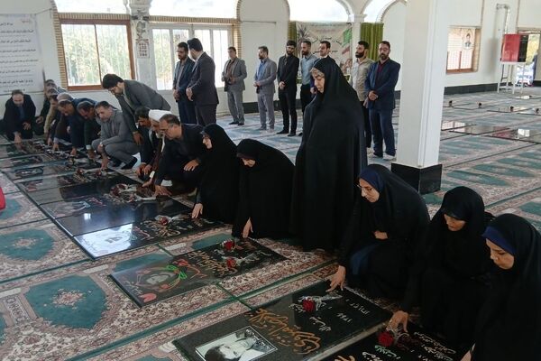 عهدی دوباره با شهیدان در گلزار شهدای املش