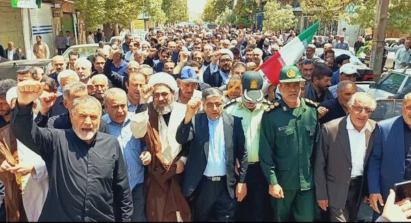 راهپیمایی جمعه خشم علیه جنایات رژیم غاصب صهیونیستی در کوهدشت