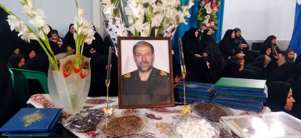 وداع با پیکر جانباز شهید حاج منوچهر بخشنده