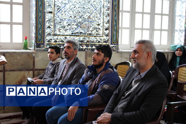 برگزاری تجمع هیات دانش‌آموزی «والعصر» در امامزاده محمد (ع)