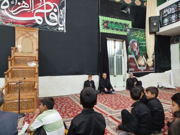 فاطمیه در تکیه حسینی فدافن شور جوانی  شعور دینی