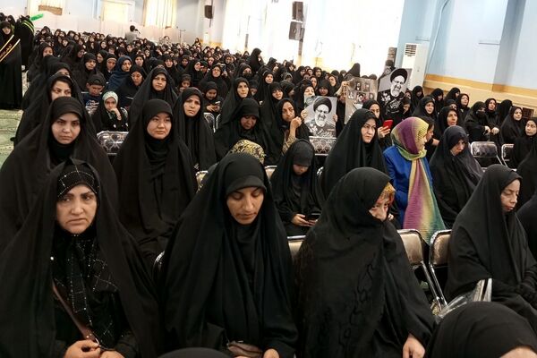 مراسم بزرگداشت شهادت آیت‌الله رئیسی و همراهانش در شهرستان رباط‌کریم 