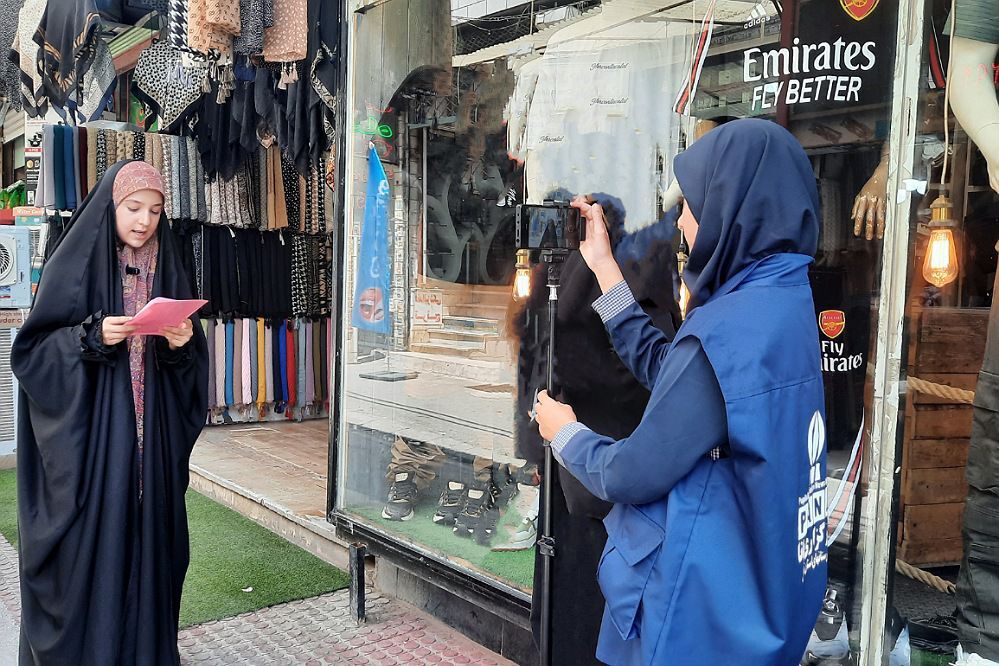 مصاحبه خیابانی به‌مناسبت روز خبرنگار