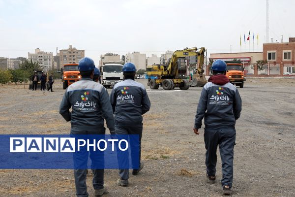 آغاز عملیات اجرایی احداث بوستان کودک و سلامت