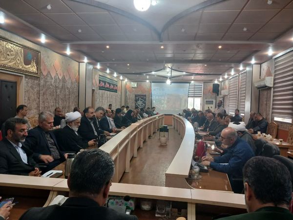 برگزاری جلسه شورای اداری در فریدونکنار
