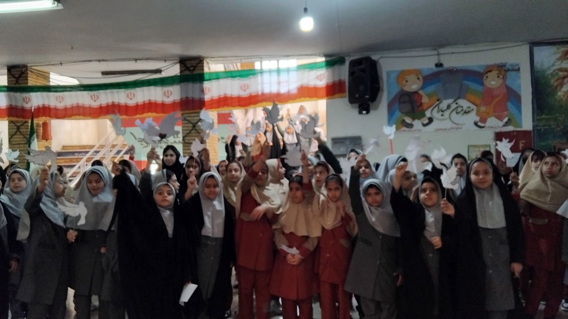 مدرسه سیدالشهداء ۲ مهاجران، میزبان خادمان امام رضا (ع)