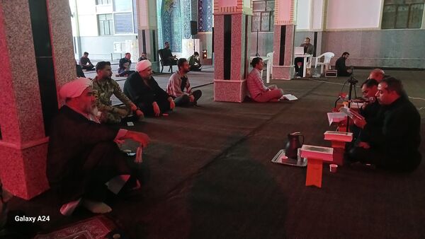 احیای شب نوزدهم ماه رمضان در شهرستان حاجی‌‌آباد