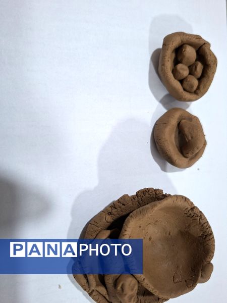 شوق یادگیری دانش‌آموزان پایه چهارم در ساخت وسایل سفالی
