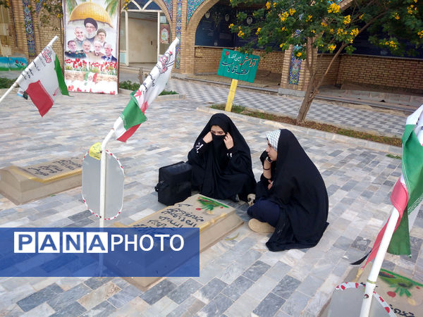 اردوی راهیان نور دختران دانش‌آموز قم