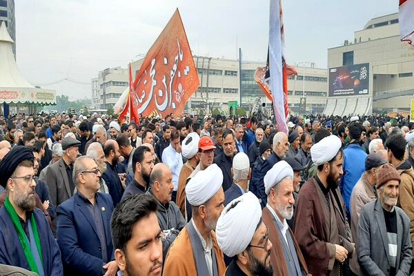 تشیع پیکر شهید مجید شخصی در مشهد