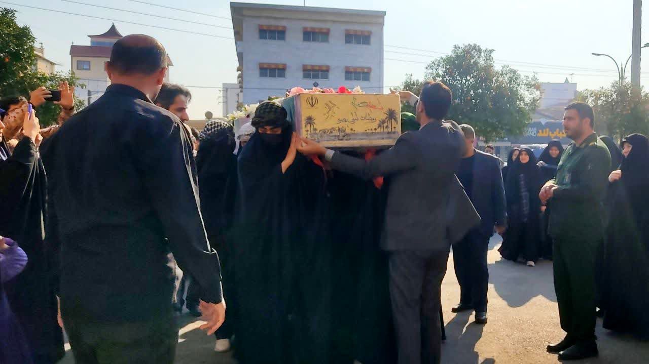  مدارس بابلسر میزبان شهید گمنام