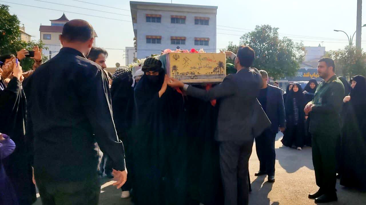  مدارس بابلسر میزبان شهید گمنام