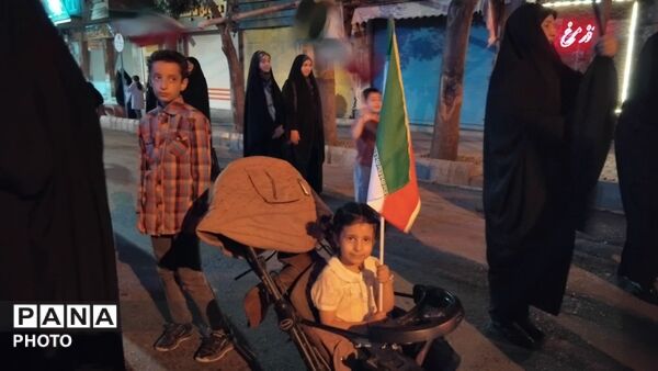 تجمع شبانه دانش آموزان و فرهنگیان اهر 