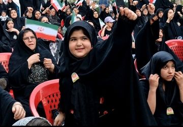 اجتماع زینبیون در گلوگاه 