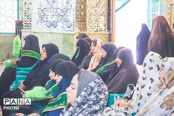 غبارروبی و عطرافشانی آستان مقدس امامزاده عمادالدین علیه السلام 