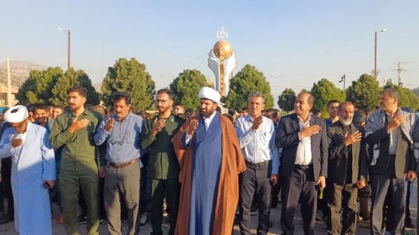 اجتماع بزرگ مردم دیشموک در محکومیت شهادت مظلومانه سید حسن نصرالله
