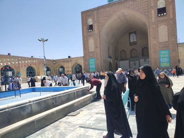 حضور مردم شهیدپرور دیار سلسله الذهب در انتخابات ریاست‌جمهوری