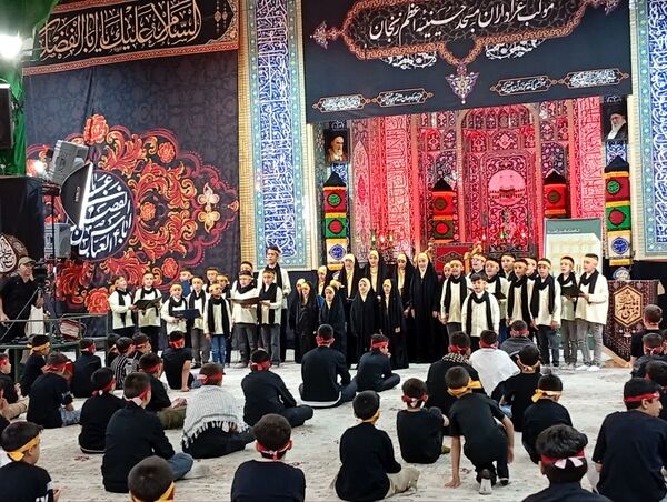 سوگواره «احلی من العسل» در حسینیه اعظم زنجان 