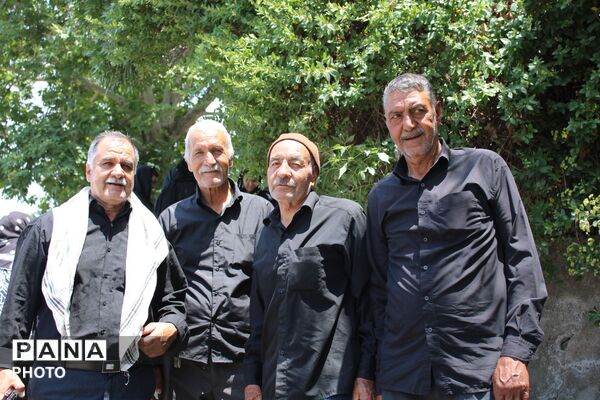 مراسم سوگواری عاشورا در فرخک، غار، بشرآباد و دربهشت با آداب سنتی